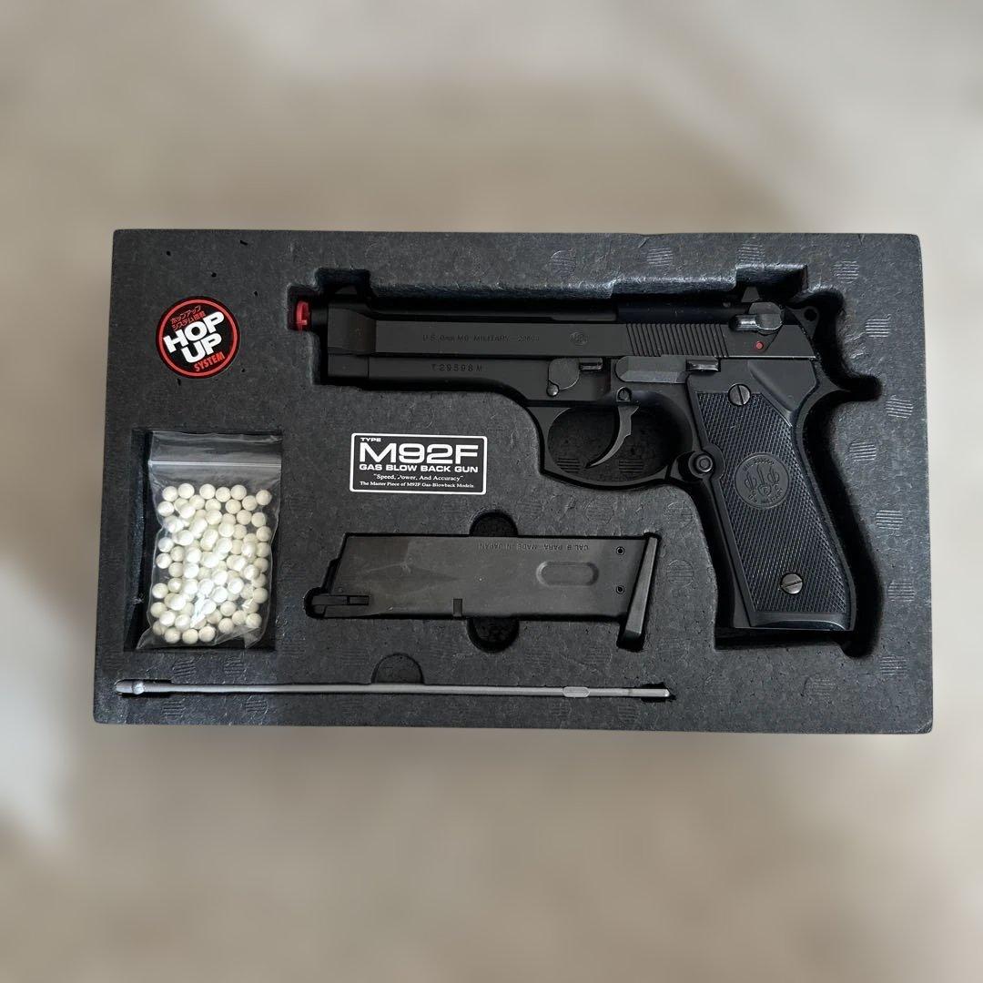 東京マルイ M92Fミリタリーモデルとガンパワーセット売り