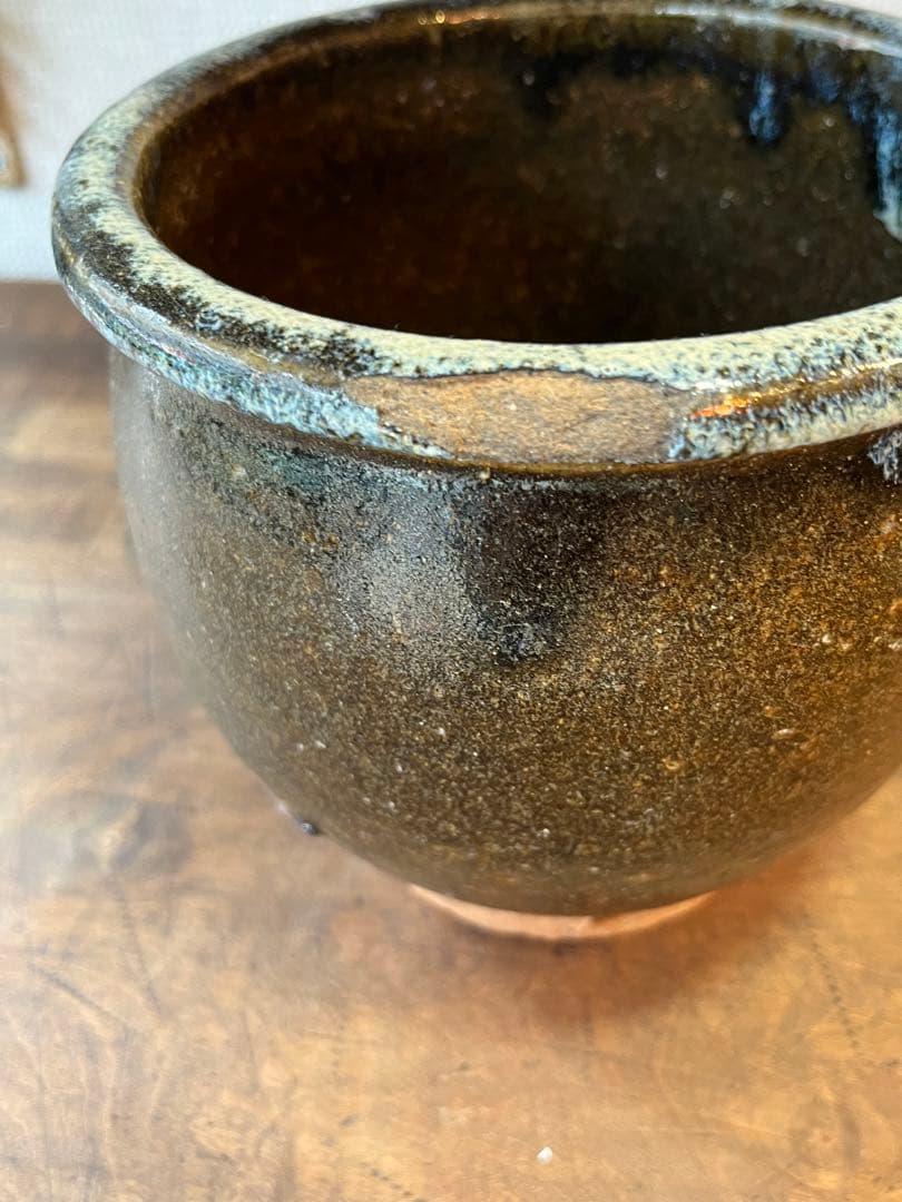 仙台堤焼き　小壺　① 古民具　古雑貨　アンティーク