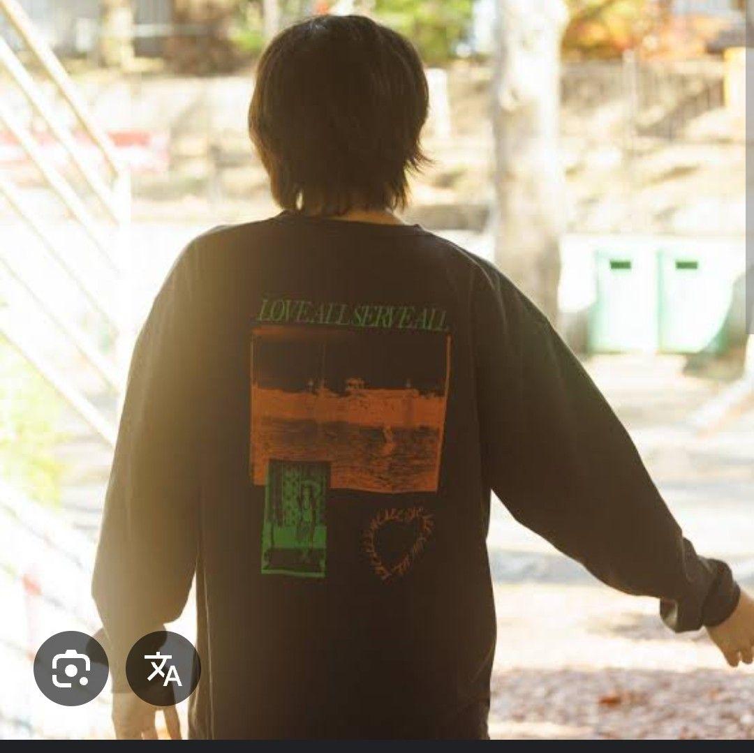 FujiiKaze 藤井風 プレマ ロンT ベージュ M｜藤井風 Prema 長袖Tシャツ