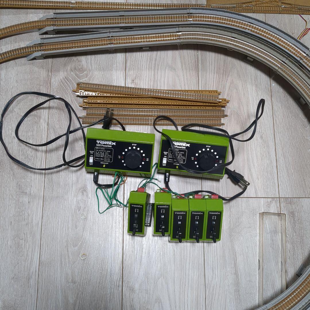 値下 TOMIX 複線立体交差 ポイントレールセット 機関車庫付