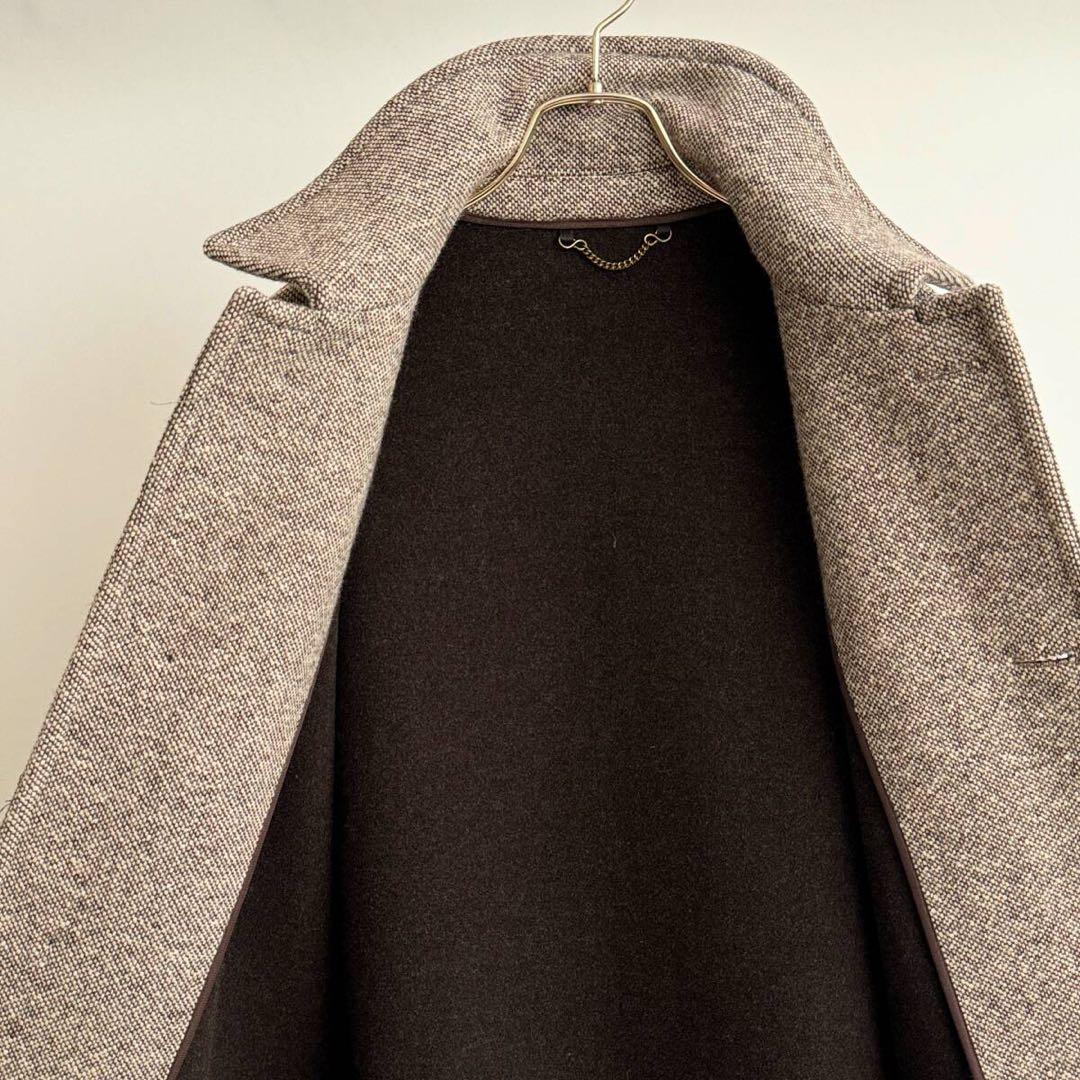Brooks Brothers 英国製 ツイードハーフコート