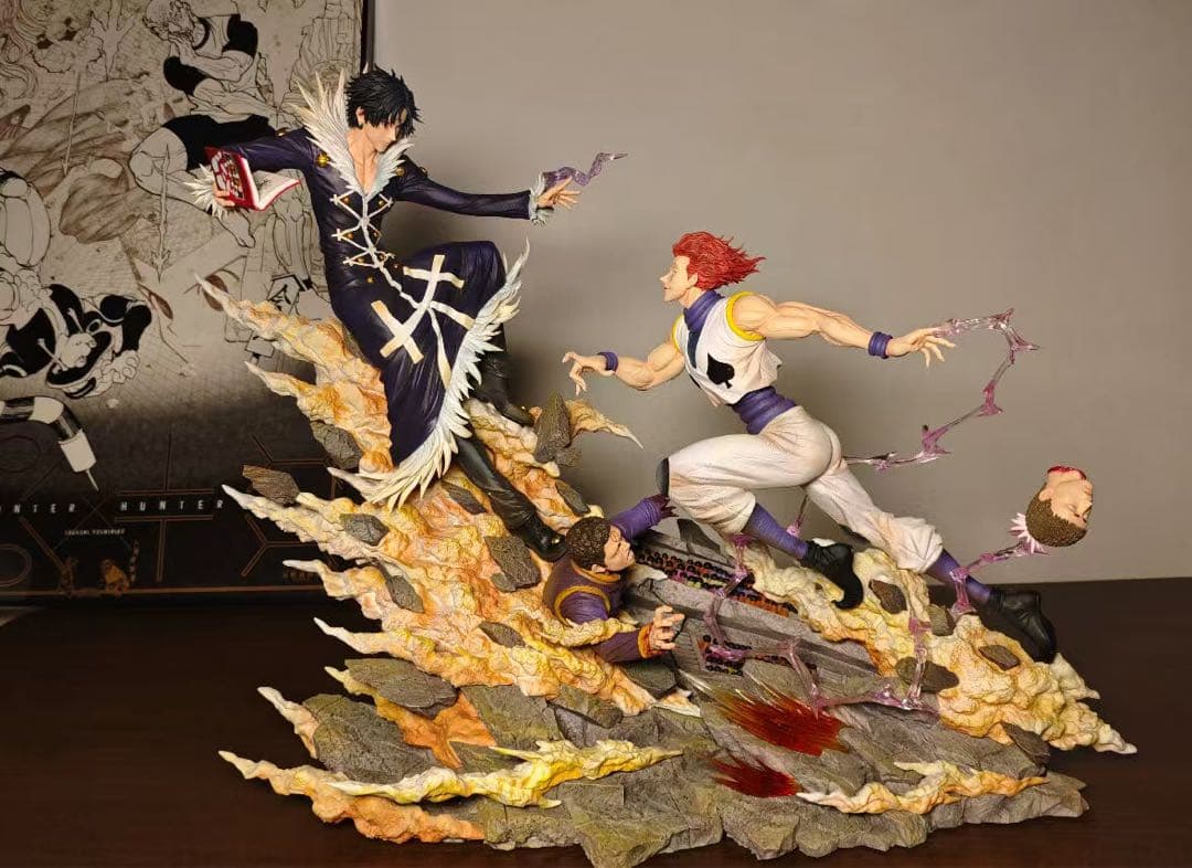 hunter×hunter クロロ＝ルシルフル ガレージキット ガレキスタチュー