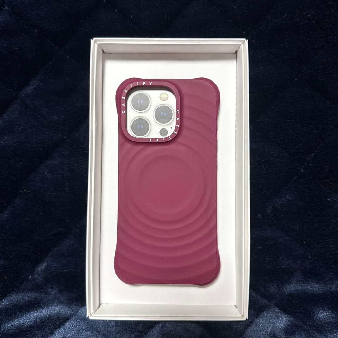 Casetify ウェーブシリコンケース16Pro Mulberry CASETiFY iPhone16Pro