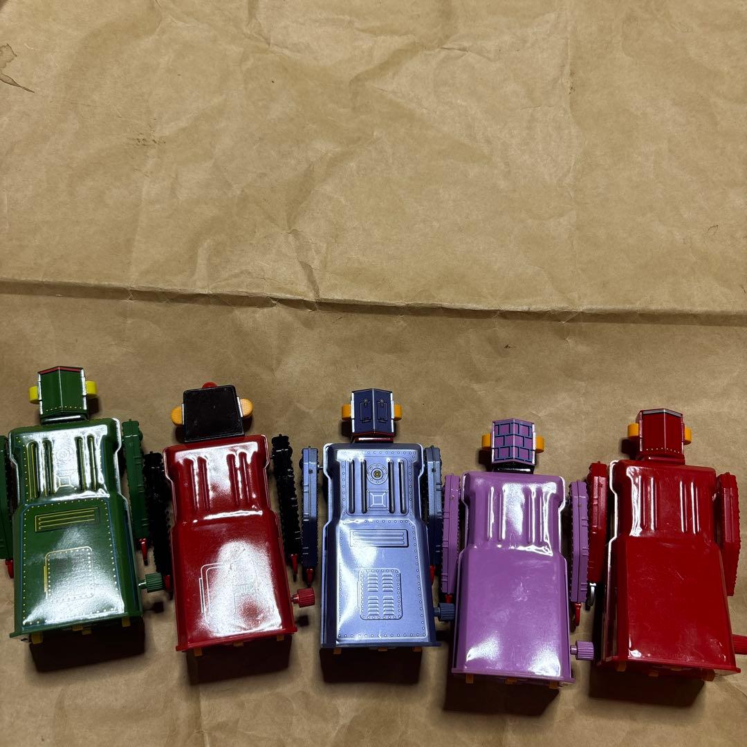 増田屋　ブリキ　5体セット