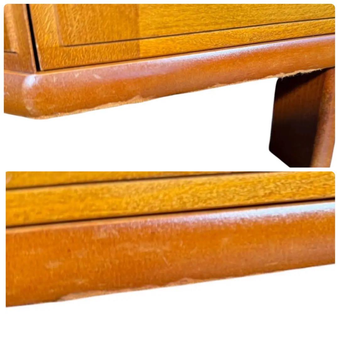 HR643 オールドカリモク 電話台 コンソール 三角コーナーラック - メルカリ