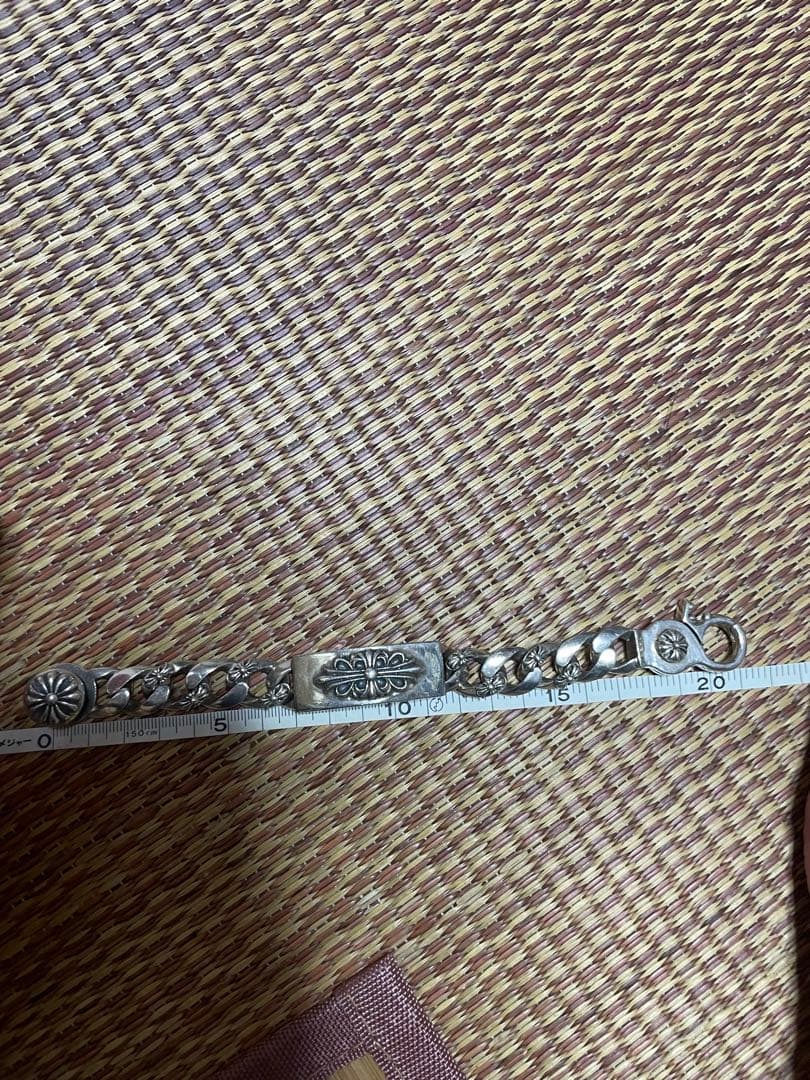 重厚 IDブレスレット クロス