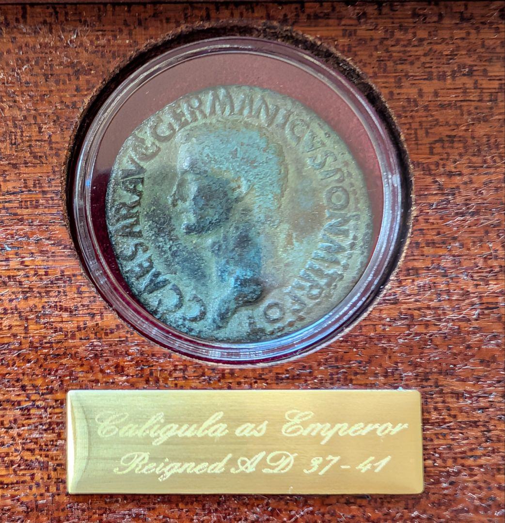 TKC026 カリグラのアス銅貨コイン