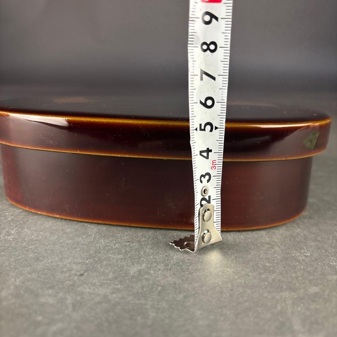 輪島塗　小判弁当箱　5点