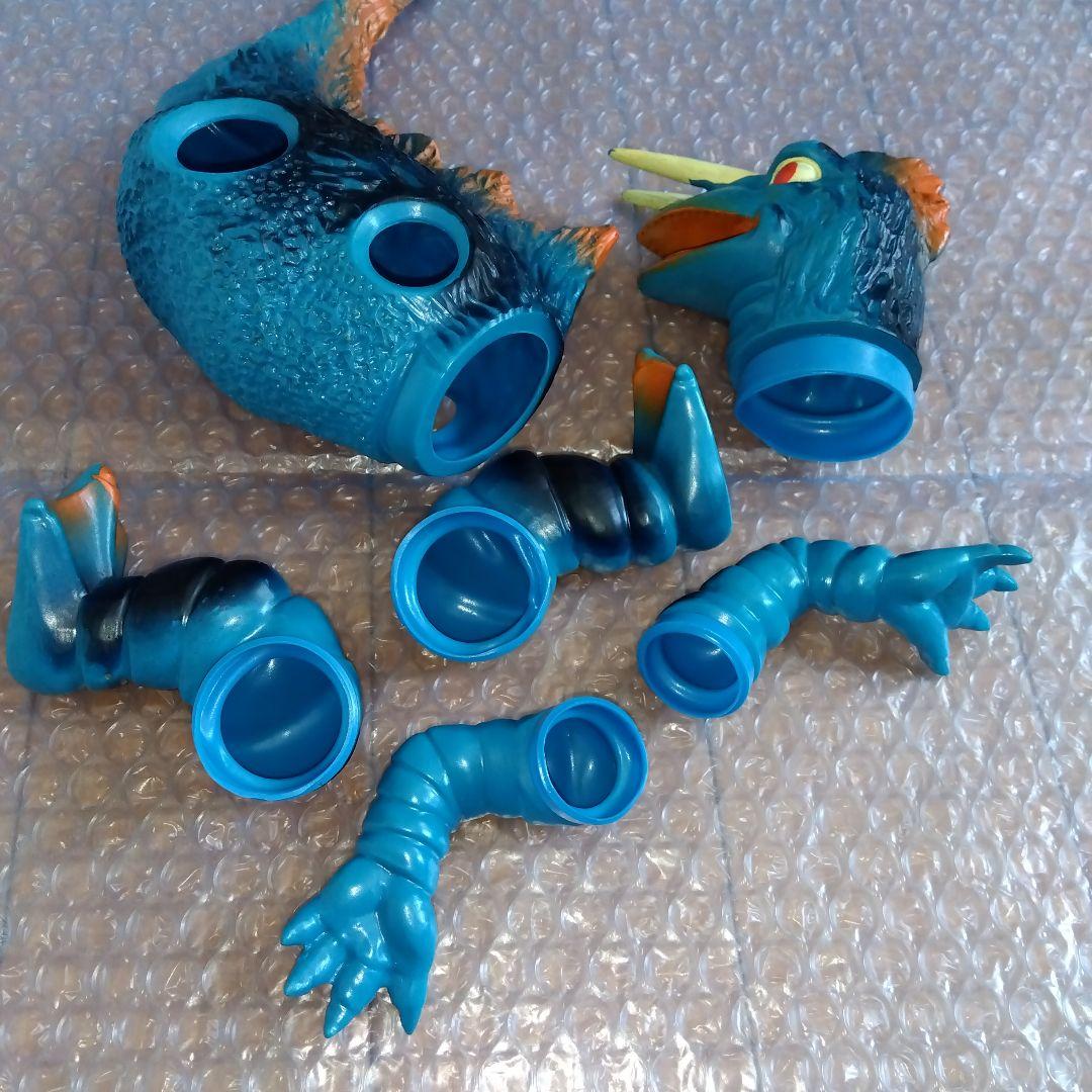 マルサン ドランゴ スタンダードソフビ 当時物 ブルマァク ポピー パチ