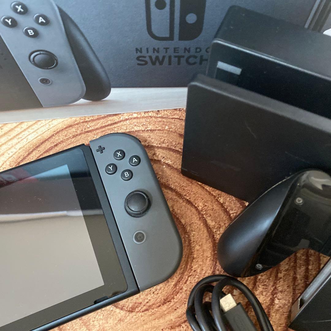 Nintendo Switch ニンテンドースイッチ本体　グレー ③
