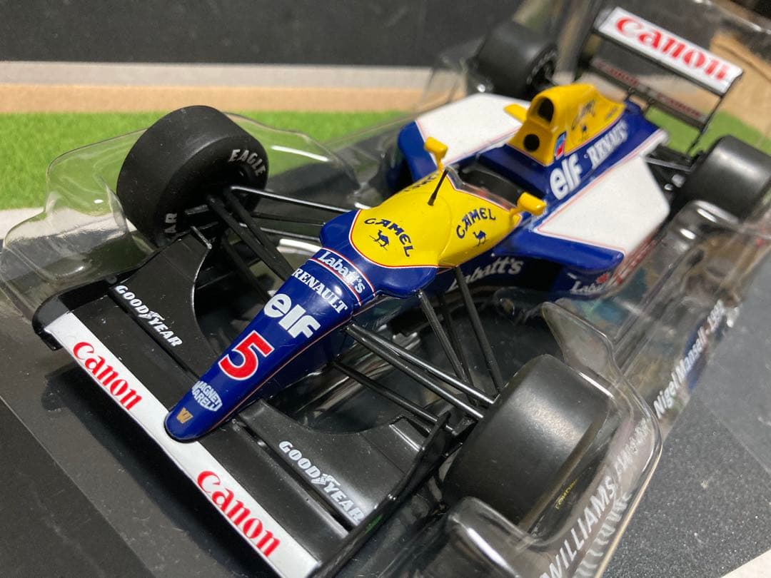 ビッグF1コレクション(キャメル)‼️ウィリアムズFW14B ナイジェルマンセル