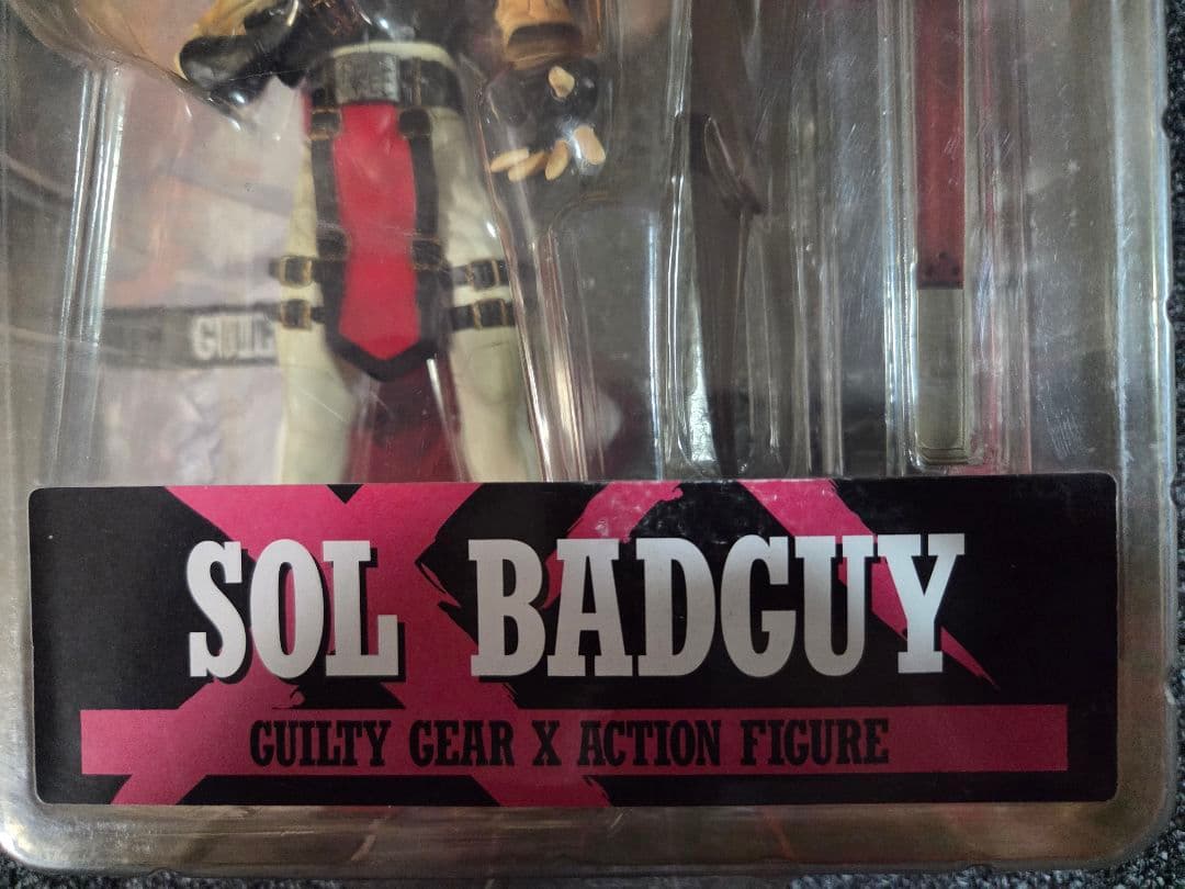 ★レア★新品未開封 ギルティギア X アクションフィギュア ソル・バッドガイ