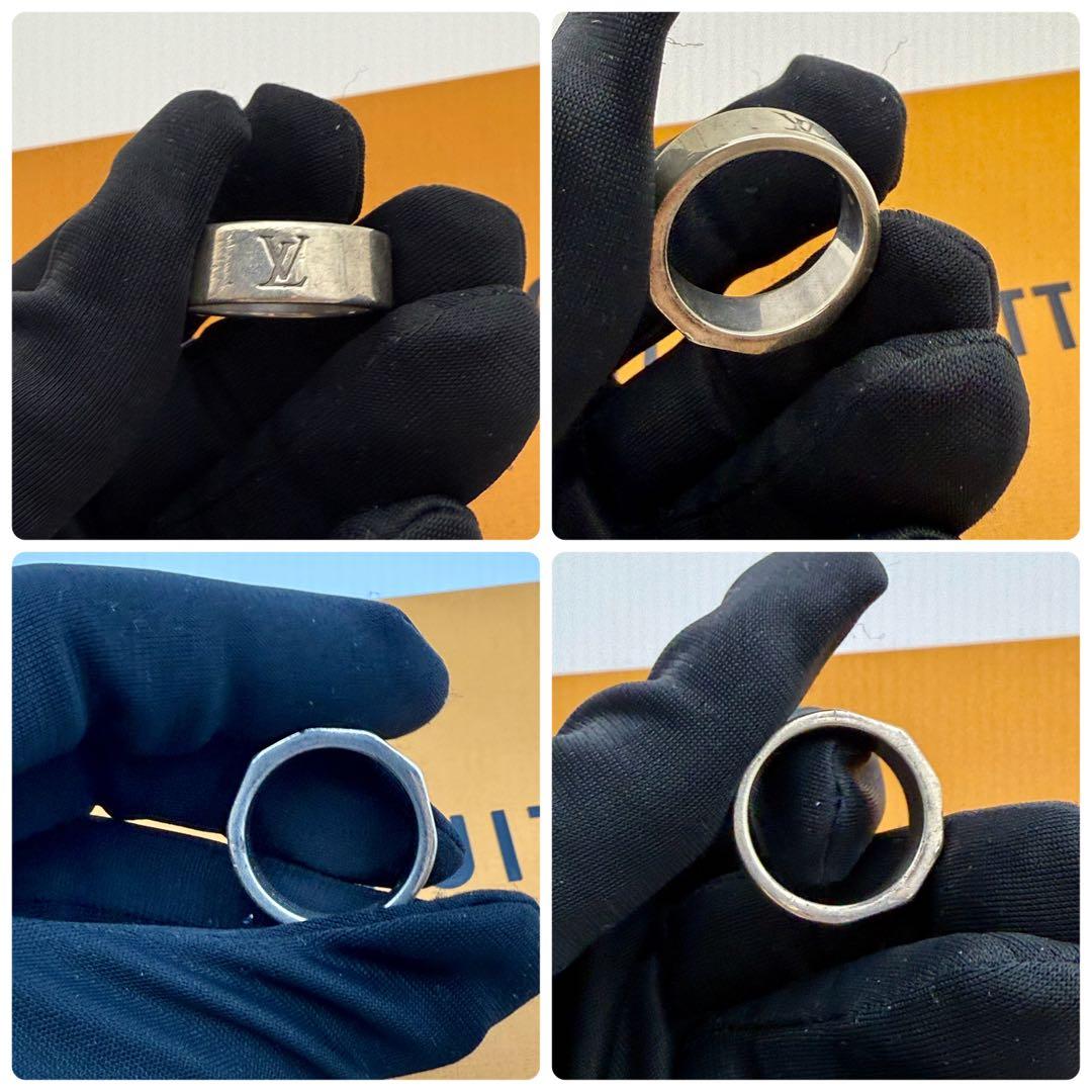 美品　ルイヴィトン　ダミエ　バーク　リング