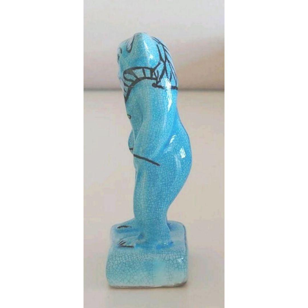 大英博物館限定 青い猫 ベス神の置物【稀少レア】