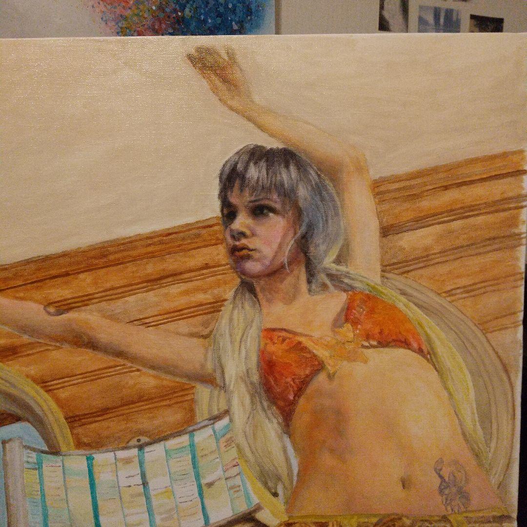 油絵 F20 73X61X2cm