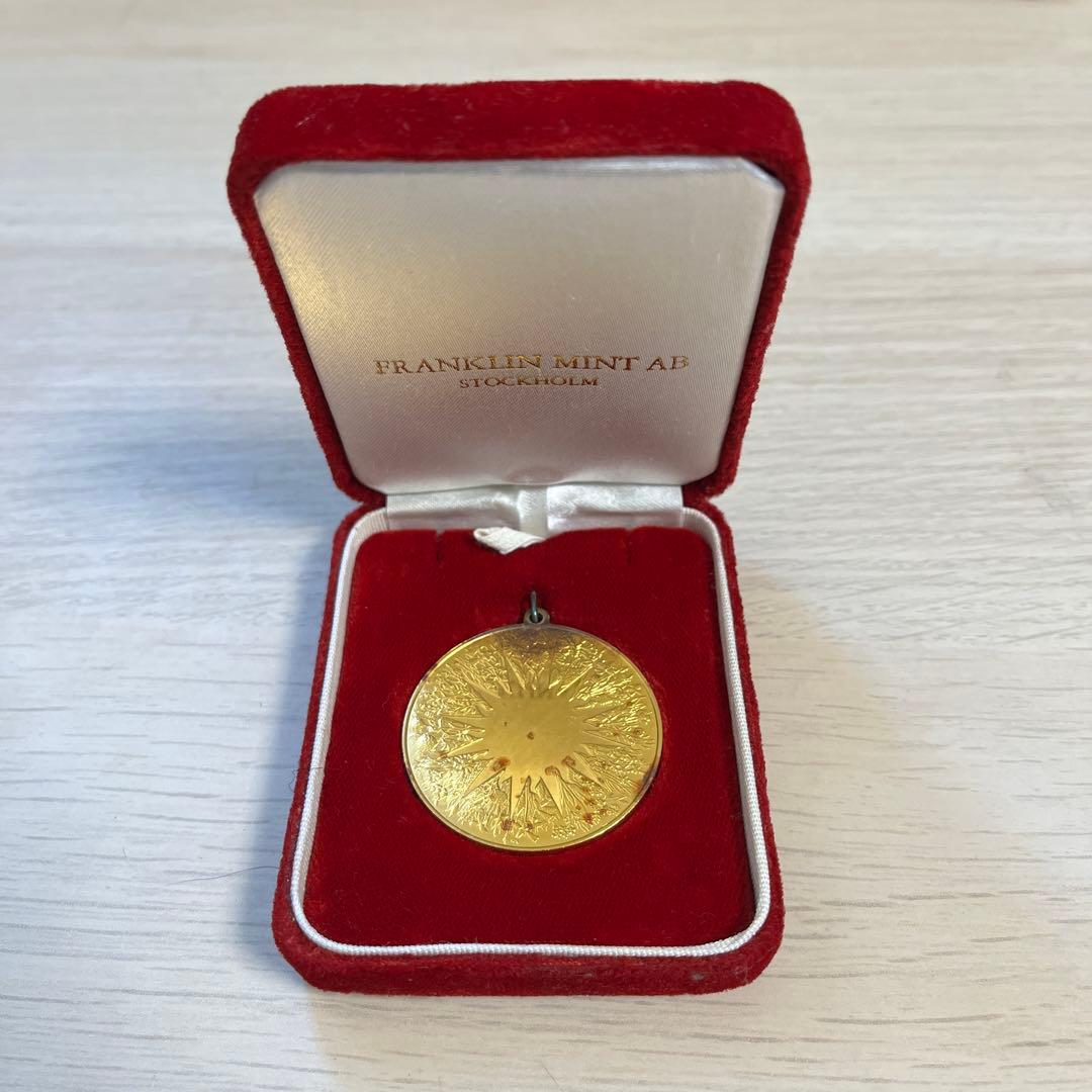 フランクリンミント コイン シルバー925/1000 24メッキ