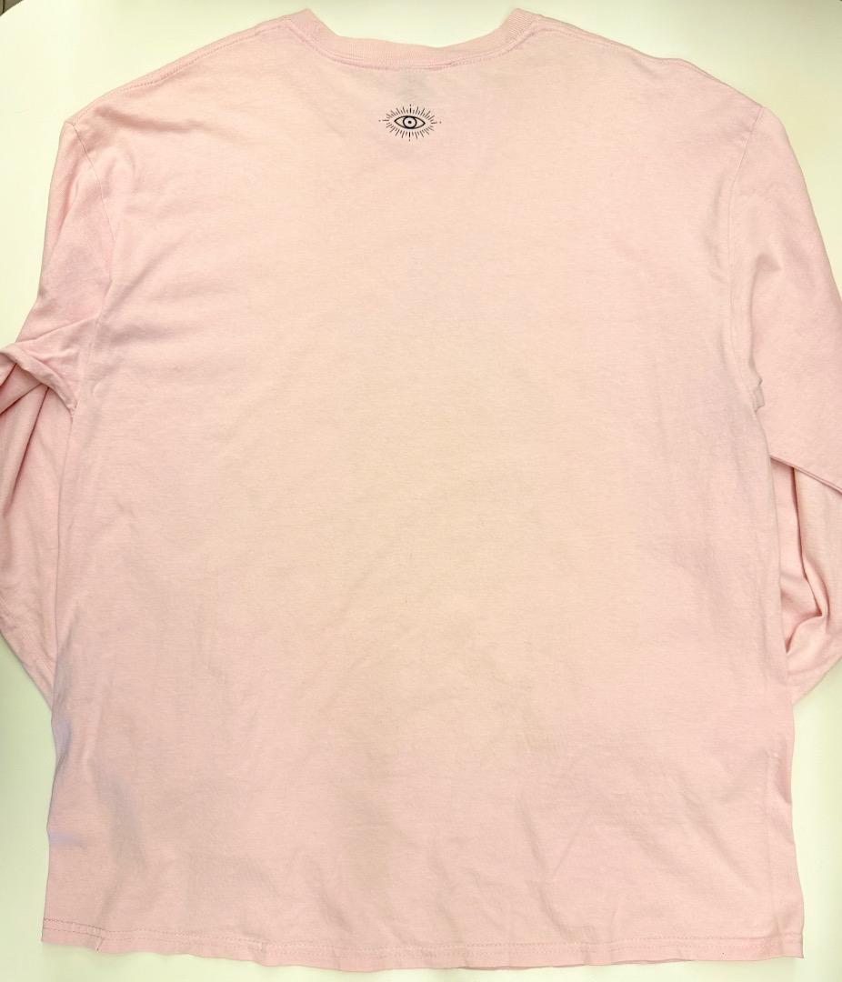 キタニタツヤ 聖者の行進 ロンT ピンク XLサイズ