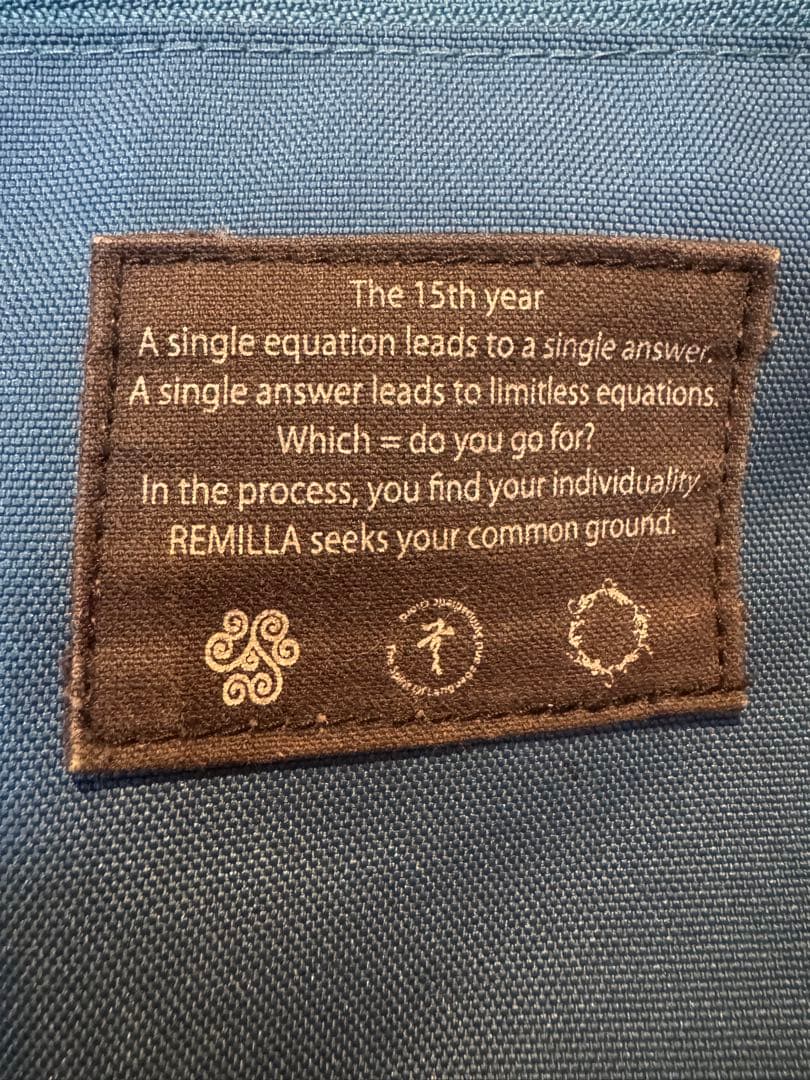 remilla　レミーラ　Badge Pack バックパック リュック