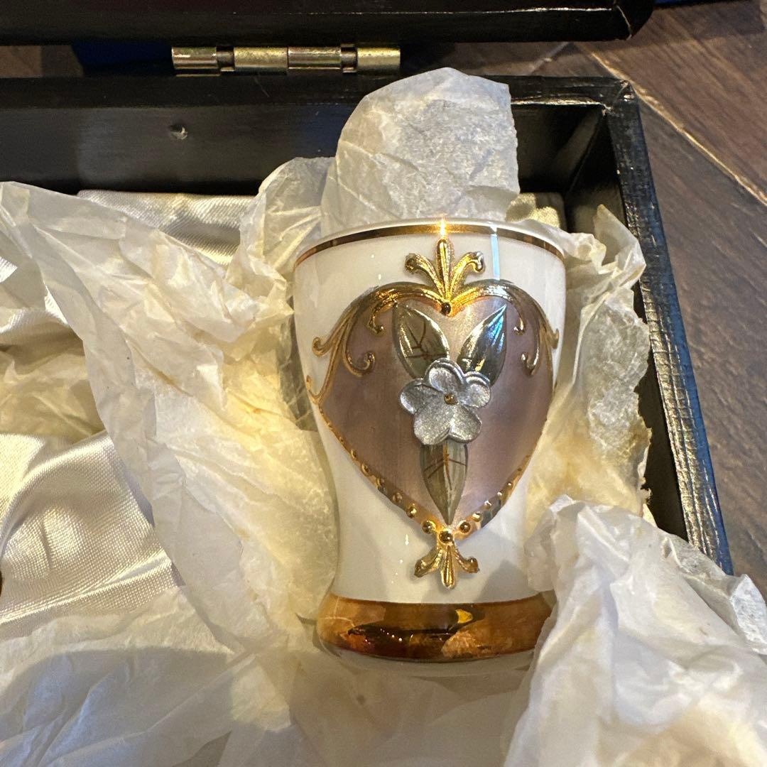 Venezia glassとカップのセット