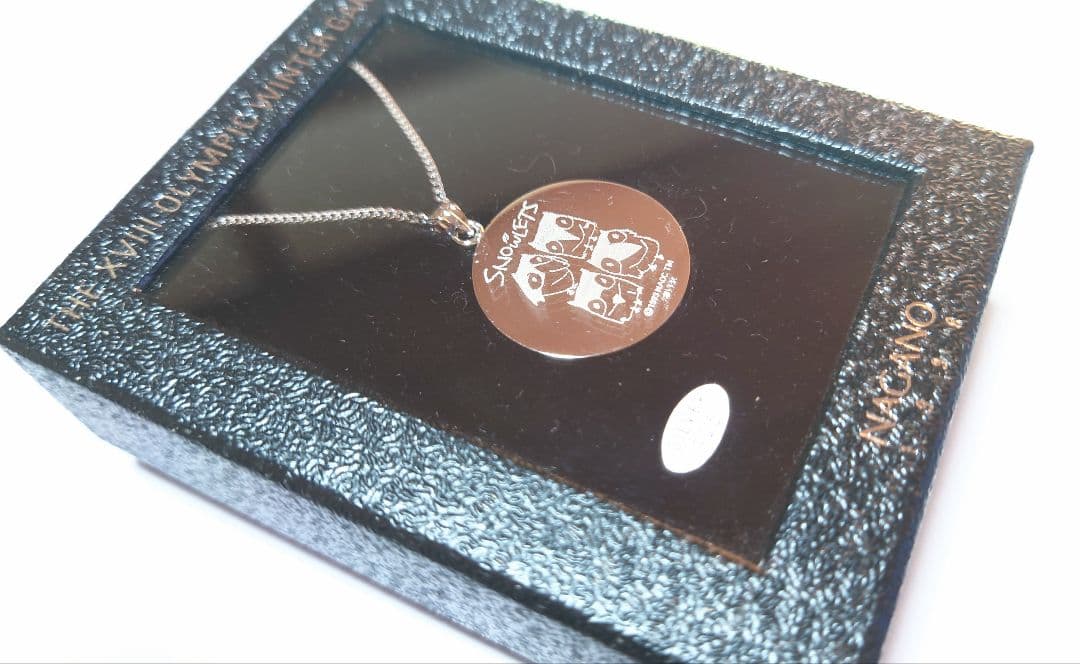 長野オリンピック 1998 グッズ シルバー925ネックレス 2個セット