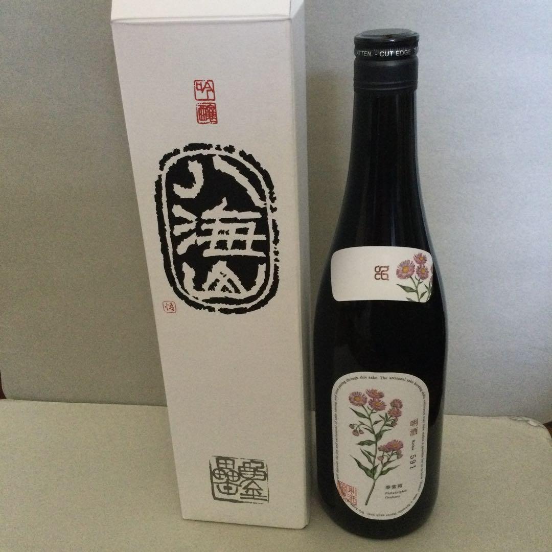 日本酒　八海醸造　八海山　春紫苑　唎酒　No.591 ハルジオン　箱付 日本酒 八海醸造 八海山 春紫苑 唎酒 No.591 ハルジオン 箱付 - メルカリ