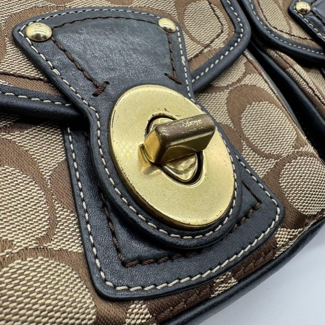 バッグ COACH Turn Lock Legacy Shoulder Bag Y2K