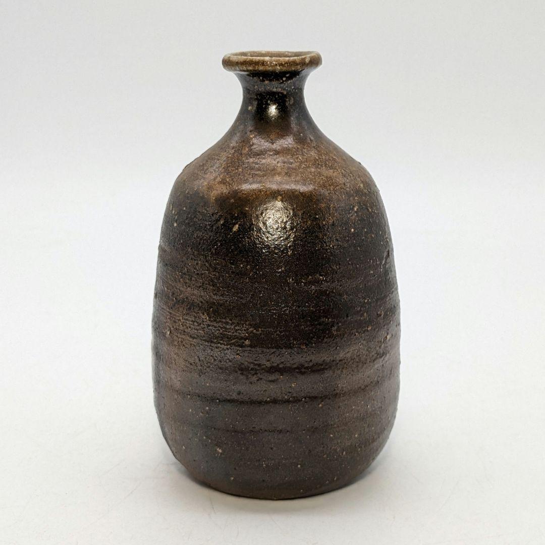 三村陶伯 備前焼 徳利 共箱 とっくり 酒器 食器 工芸品 花器 一輪挿し