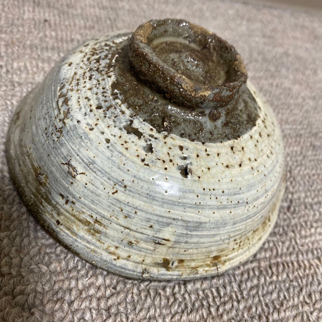 ☆ 希少 ☆ 高麗刷毛目 茶碗　木箱付き