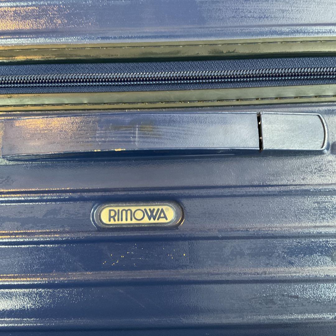 RIMOWA スーツケース ブルー 特大 最終値下げ‼️ - メルカリ