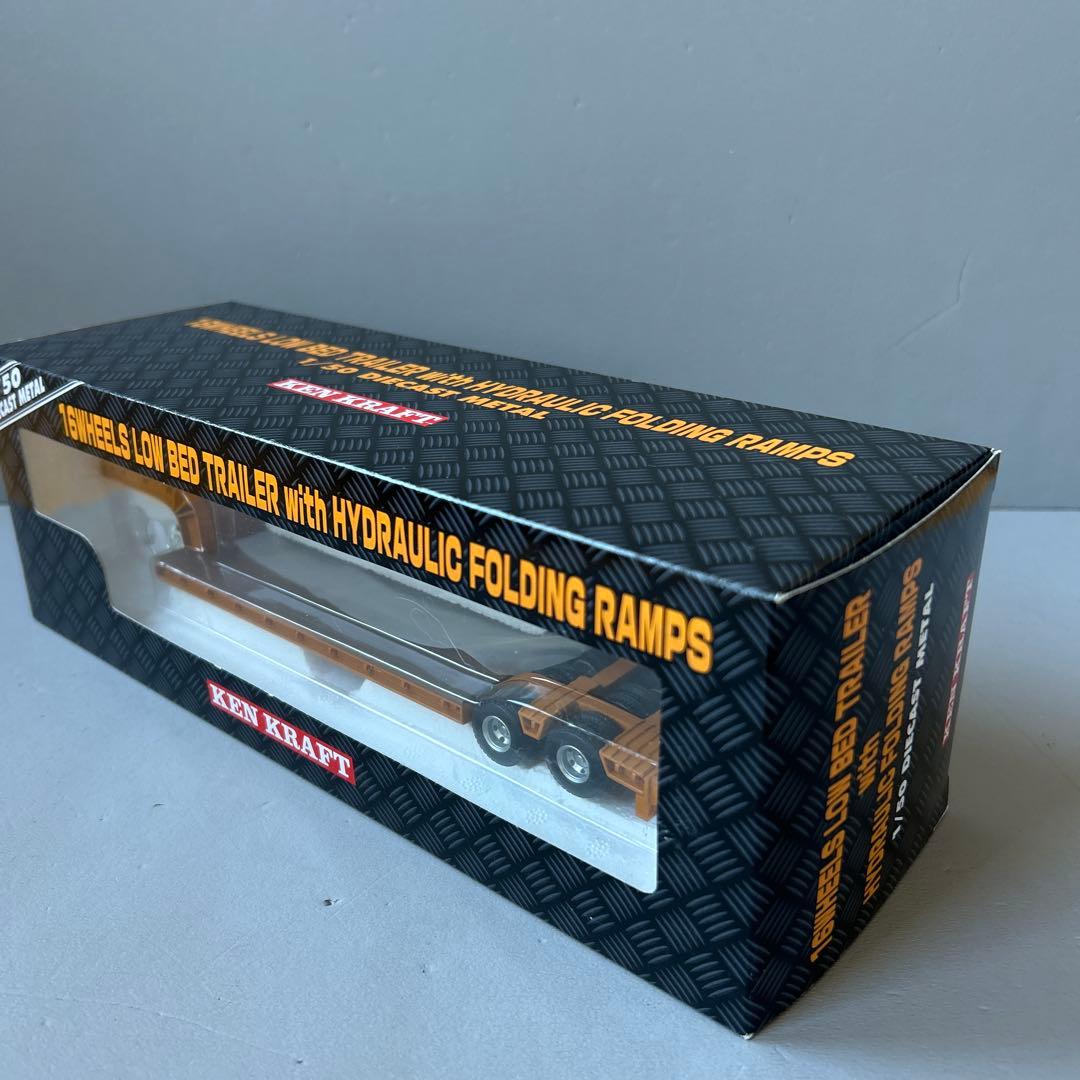 1/50 日野プロフィアハイルーフSS 6×4 &16輪中低床トレーラ日通カラー