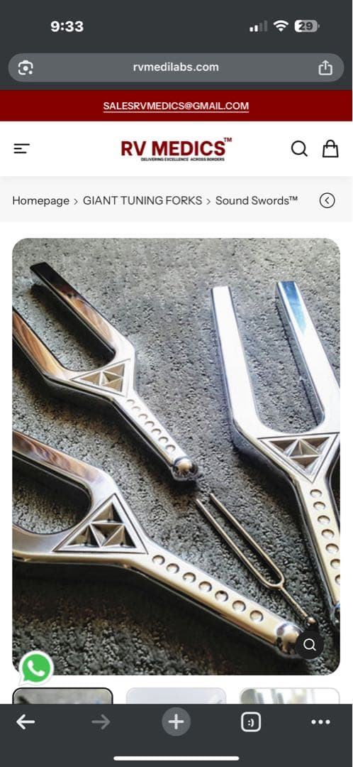 希少】F342Hz 大型音叉 スピリチュアル 開運 治癒 美しい音色