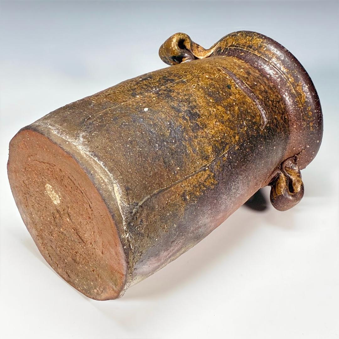 □備前焼 斉藤隆 作 花入 共箱あり 師：伊勢崎淳 - メルカリ