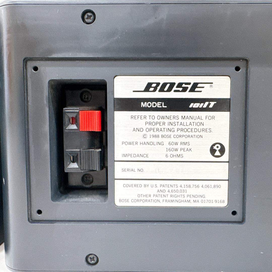 良品】BOSE ボーズ コンパクトスピーカー 101IT - メルカリ