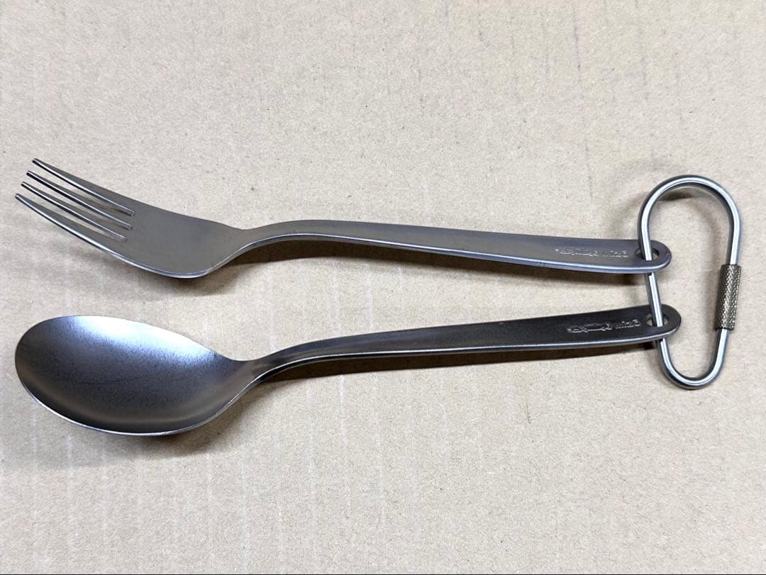 (有)ミゾー　チタン スプーン/フォーク セット