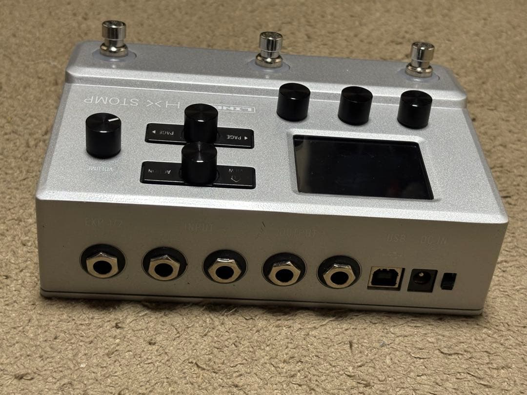 HX Stomp(限定色シルバー) + Mission EP1-L6 セット