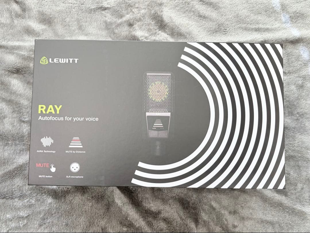 【R】LEWITT RAY コンデンサーマイク 中古 美品