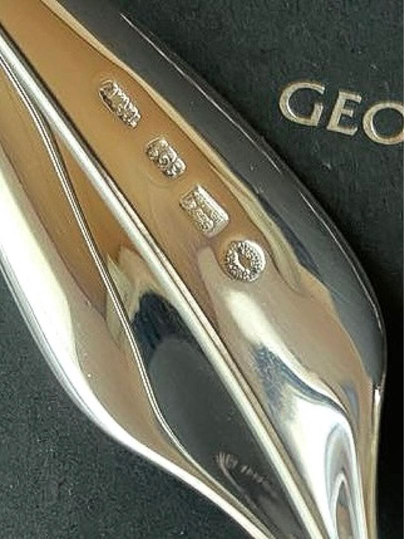 極美品GeorgJensenプリュム羽ジョージジェンセンブローチ391TORUN