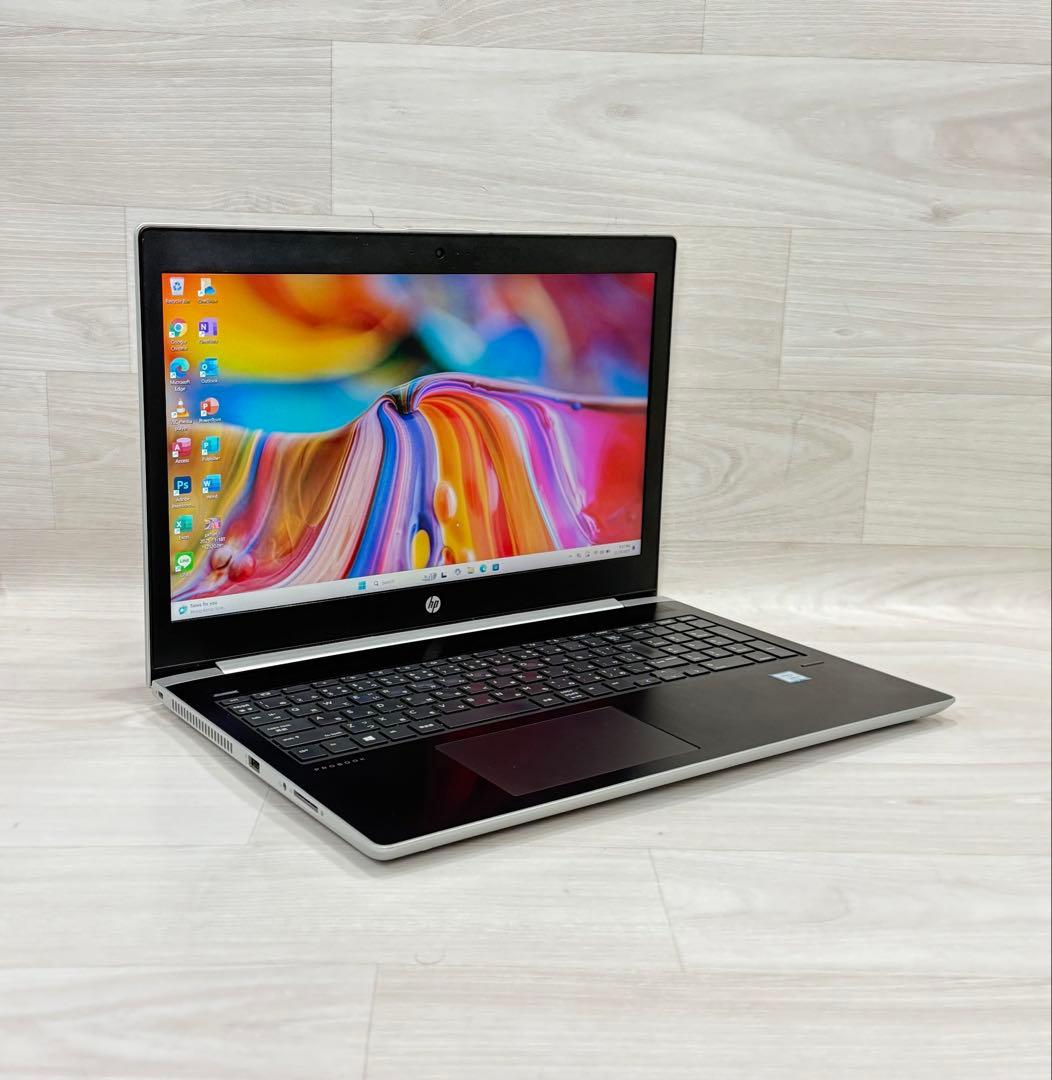 8世代HP ProBookエイチピーノート8GB/256GB＋500GBフルHD 8世代HP