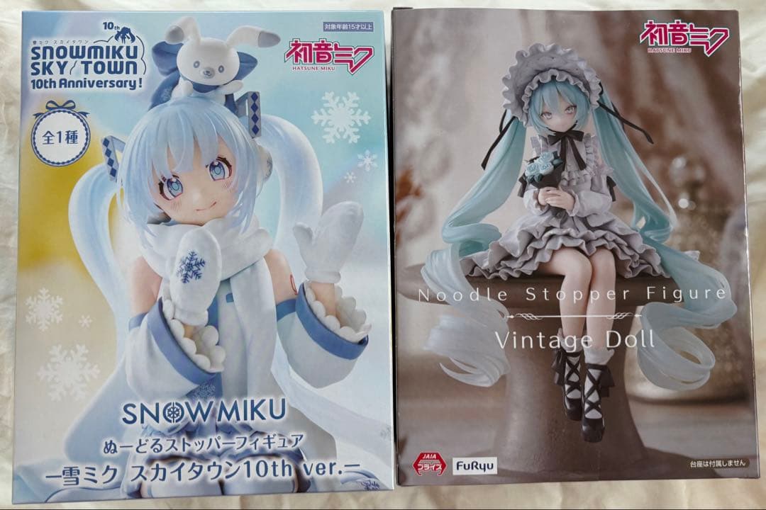 初音ミク ぬーどるストッパー 雪ミク ヴィンテージドールフィギュア