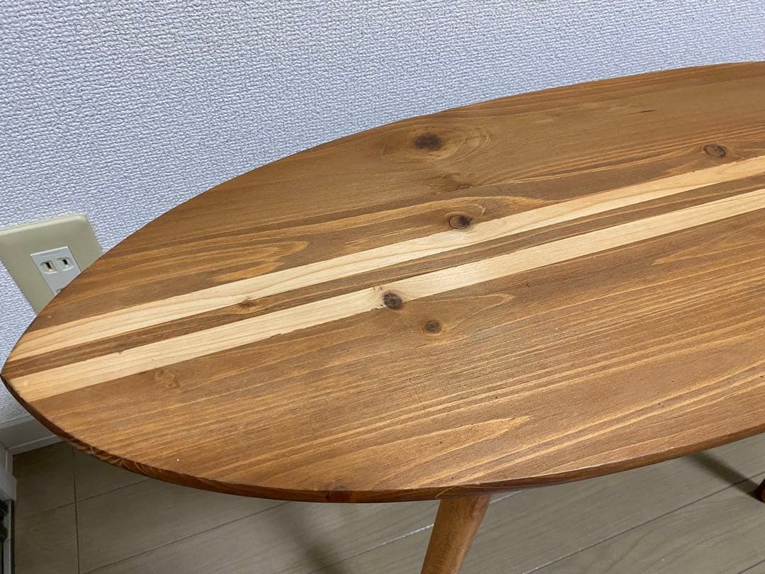 昭和レトロ ヴィンテージ カリモク 大理石風センターテーブル