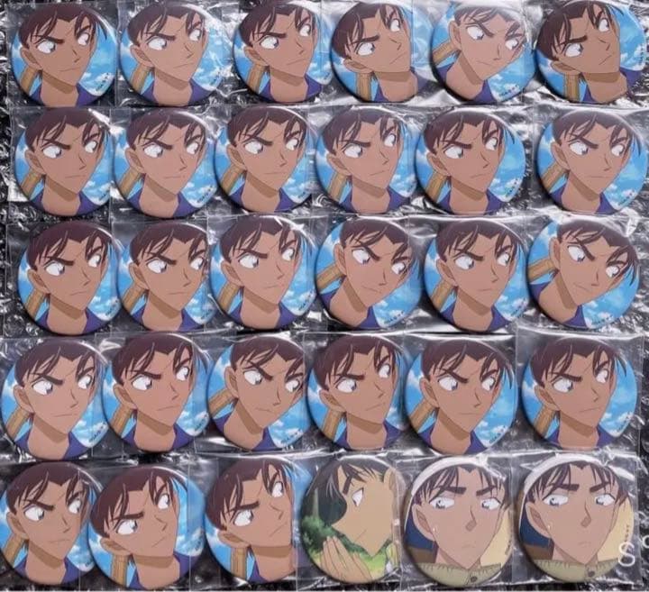 ♡ 名探偵コナン 服部平次 コナンプラザ 缶バッジ