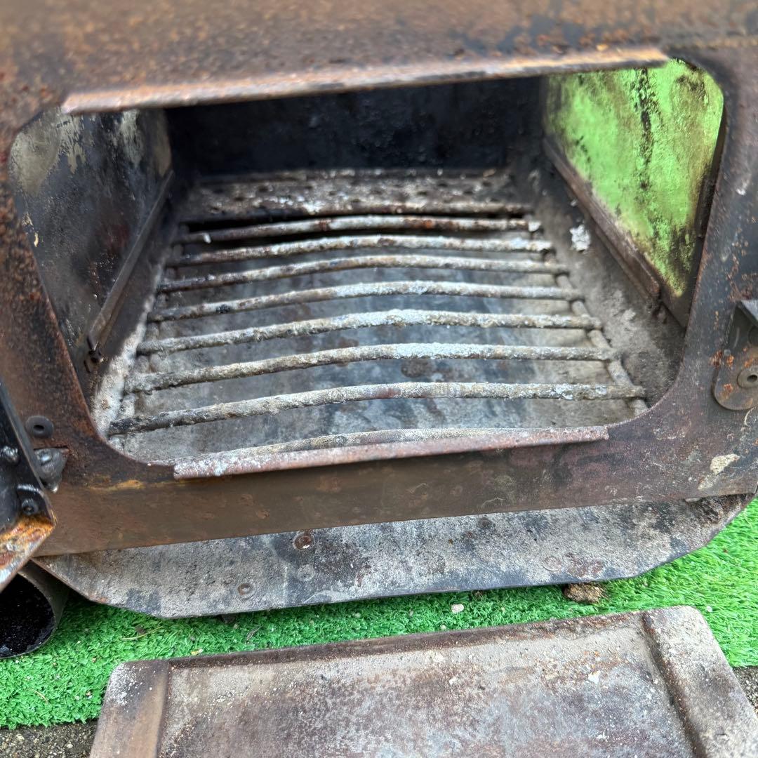 中古 VASTLAND ヴァストランド 薪ストーブ キャンプ 黒 ブラック