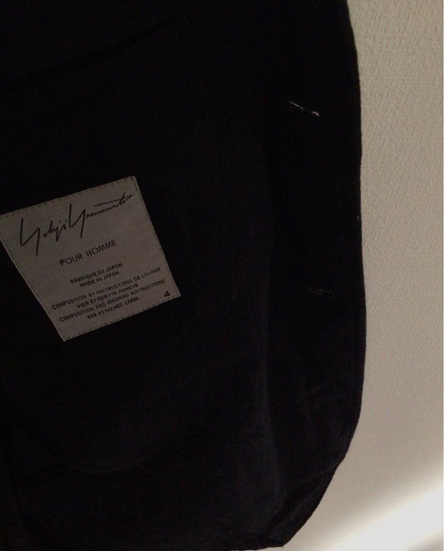 Yhoj Ymamoto pour homme 縮毛ウールジャケット