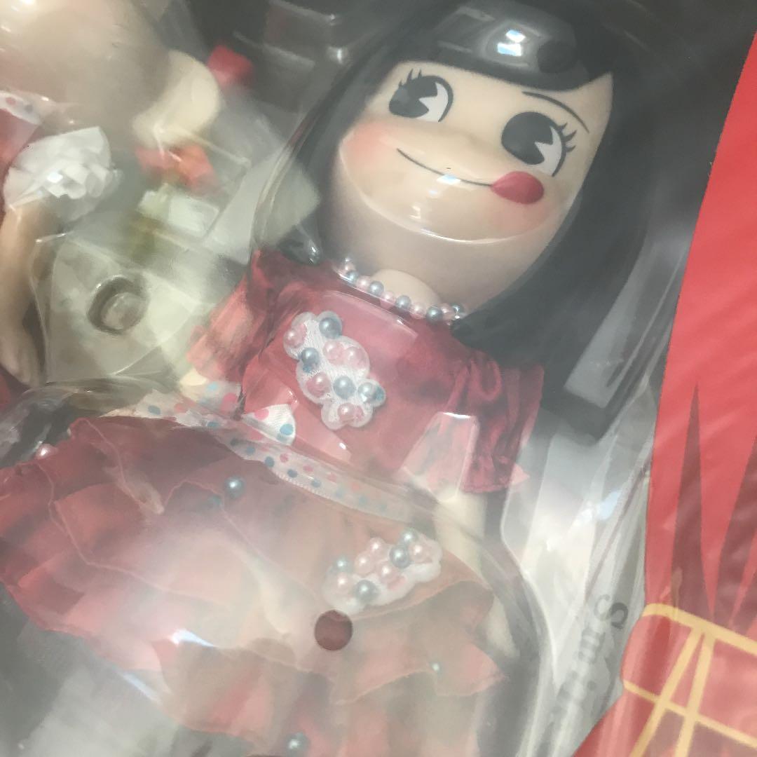 不二家　非売品　ペコちゃん&あっちゃんコラボ記念人形セット　未開封