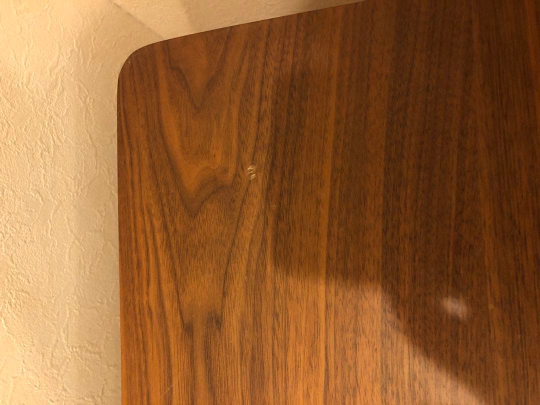 廃盤 美品 ノーチェ　木目ウォルナット 大判 ダイニングテーブル 引取り優先