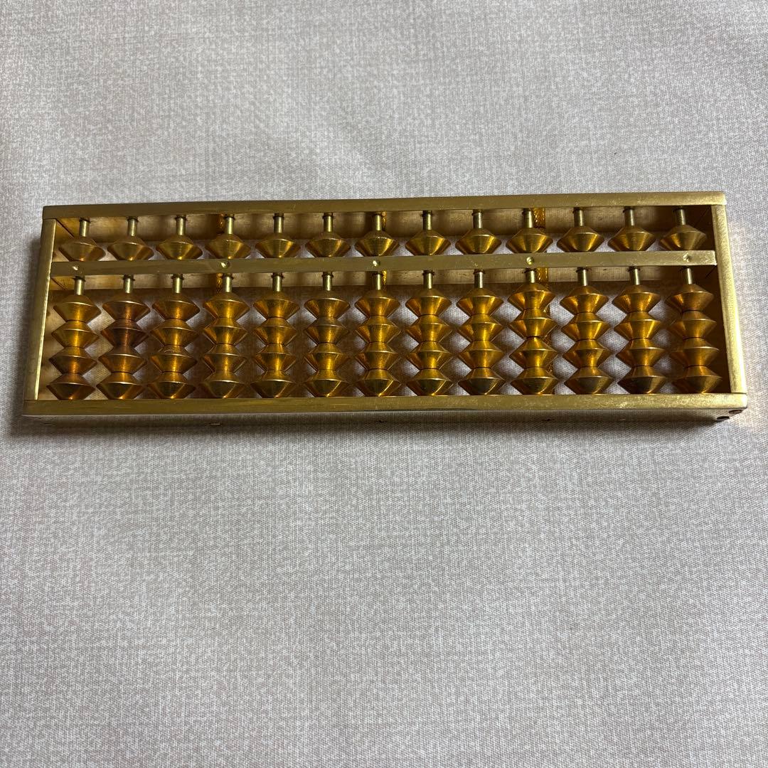 そろばん 金メッキ 24KGP - メルカリ