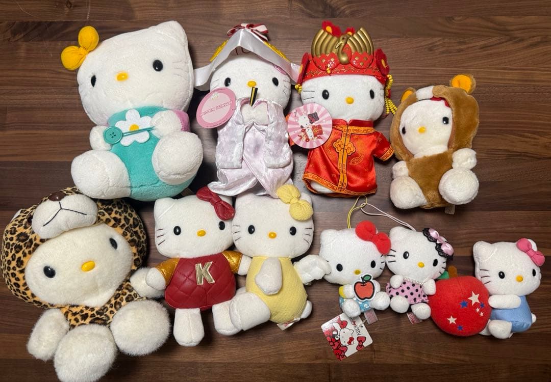 【~1/22まで】ハローキティ ぬいぐるみ まとめ売り 平成