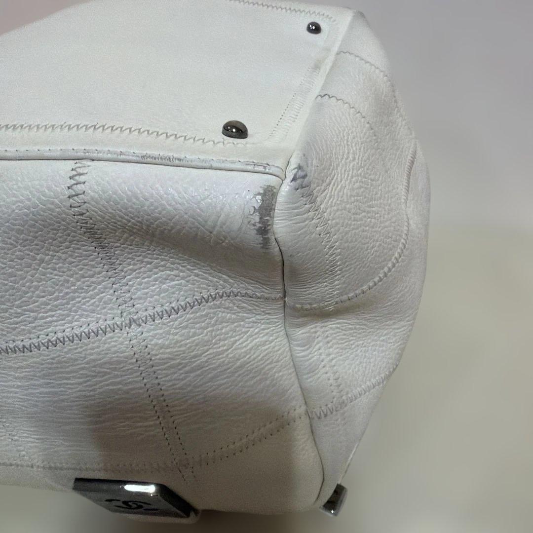 シャネル　キャビアスキン チョコバー ミニボストン 本日限定