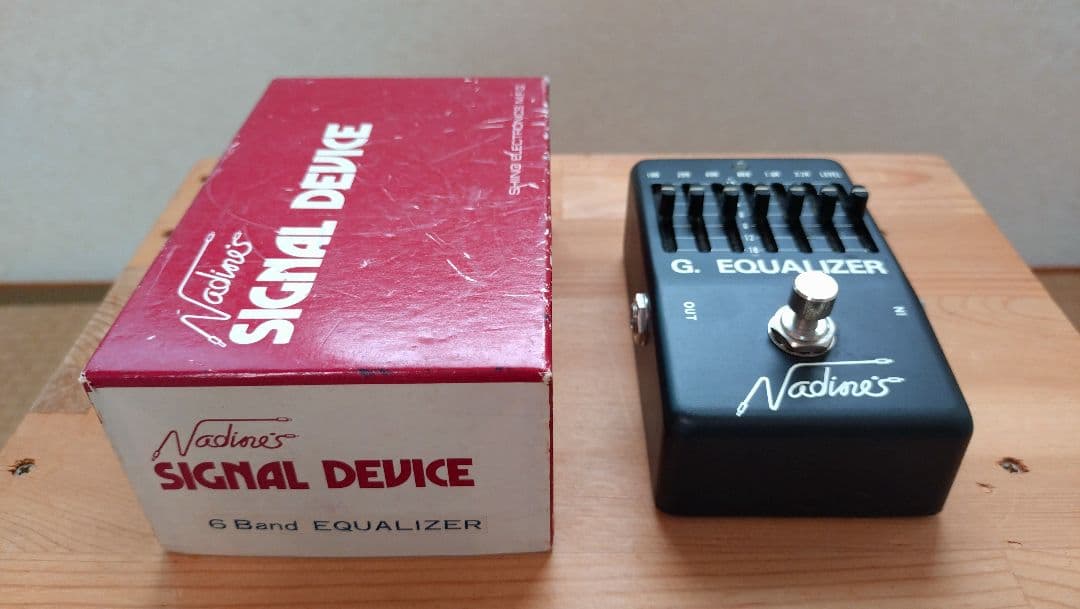 動作確認済】Nadine´s G. EQUALIZER ギターエフェクター