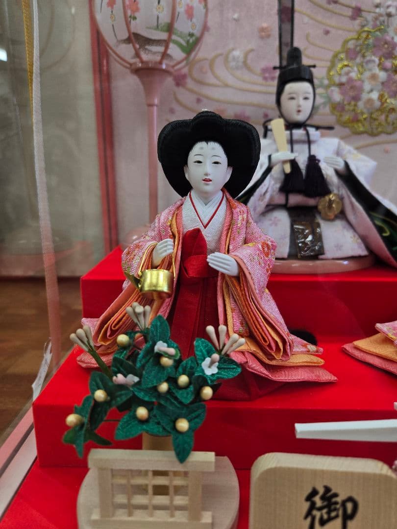 【一点限り】雛人形　ケース飾り　K13